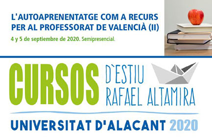 L'autoaprenentatge com a recurs per al professorat de valencià. UA