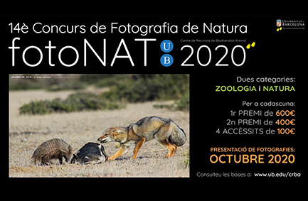 14è Concurs de Fotografia de Natura fotoNAT 2020. UB