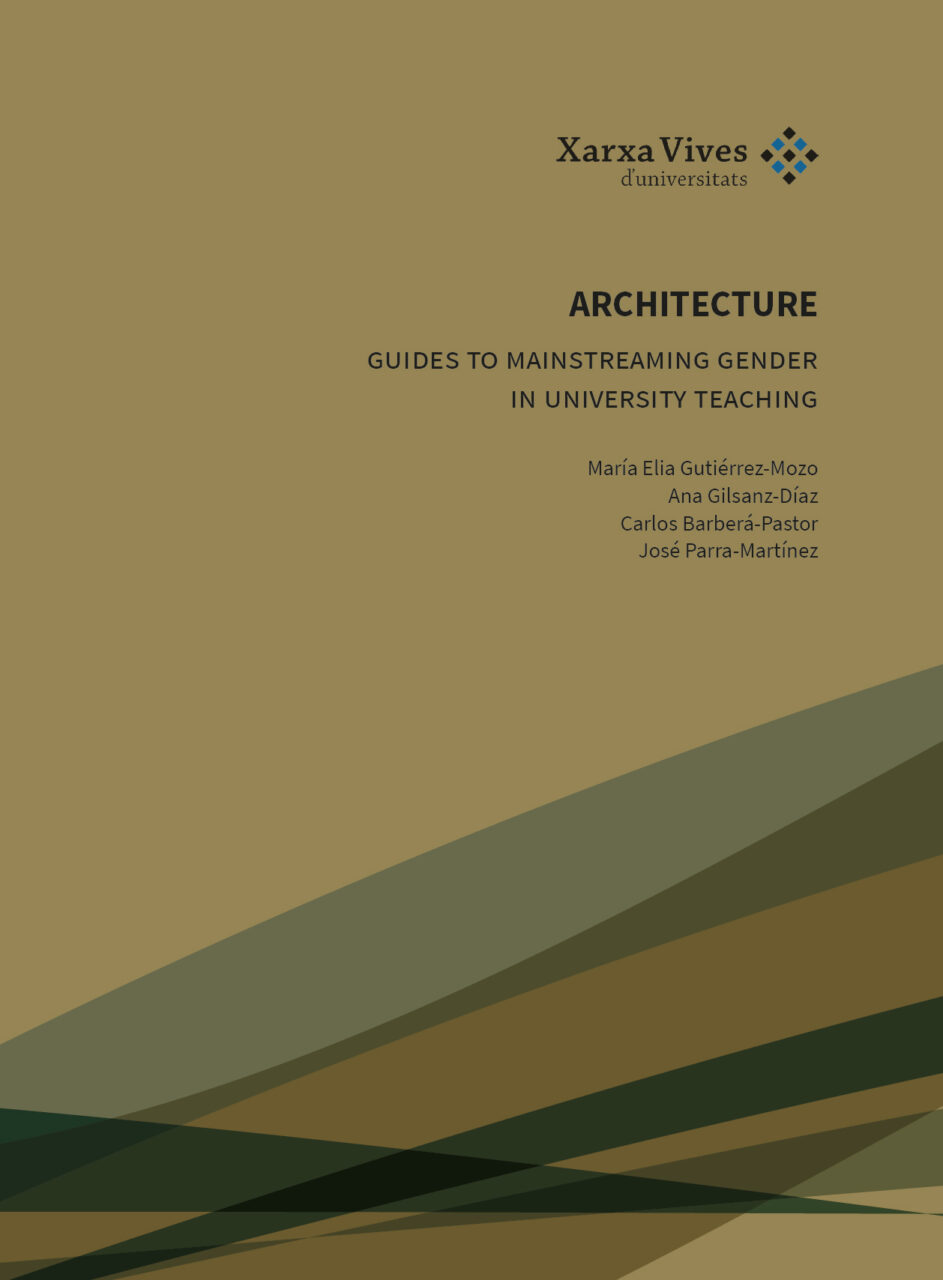 Book Cover: Guide of Architecture to mainstreaming gender in university teaching