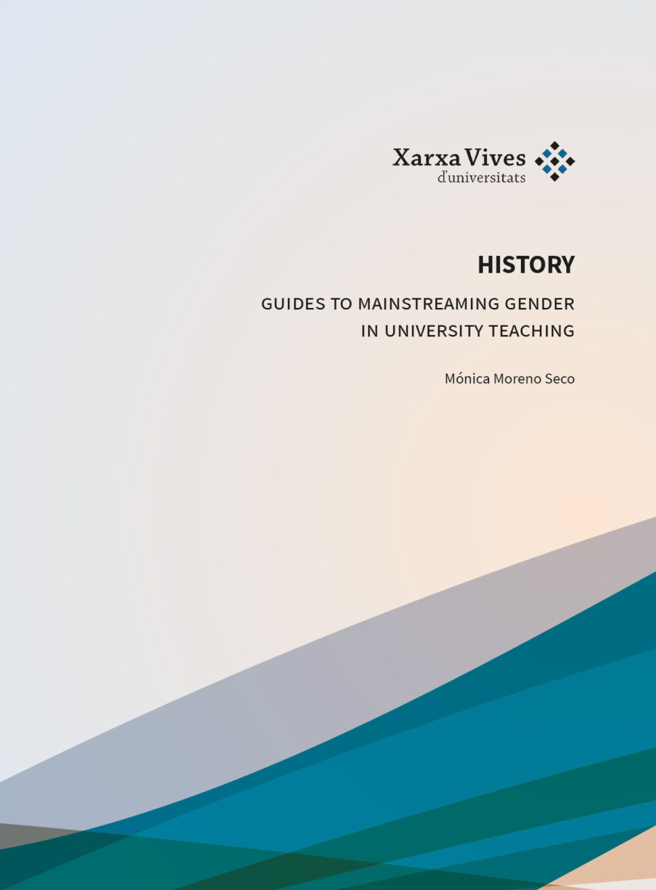 Book Cover: Guide of History to mainstreaming gender in university teaching
