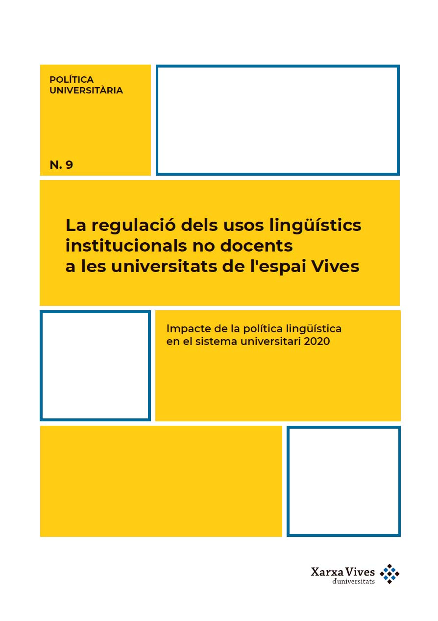 Coberta Informe PU9. Usos lingüístics